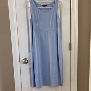 Eileen Fisher Blue Rayon Dress Size XS